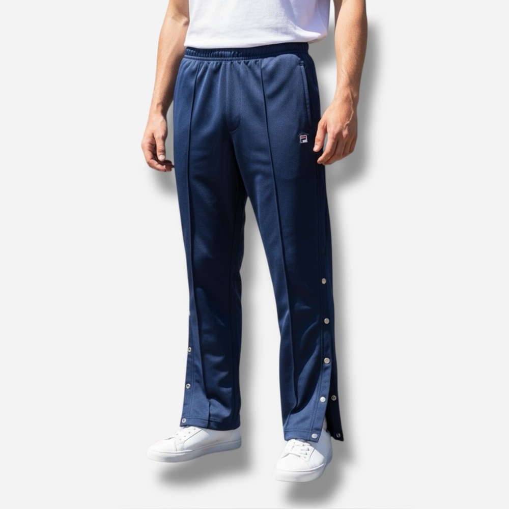 🏈Fila🏈 Men’s Active Track Pants Sz Medium Navy